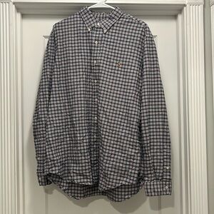 Ralph Lauren Multi Colored Plaid Button Down, Used, XL